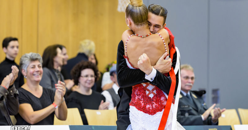 Davide, erster Tanzsport Athlet im Schweizerisches Spitzensport Militär